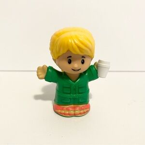 Little People Hot Mess Mom w Coffee Tea Drink Fisher Price 4/$20 🛑